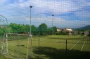 Il campo da tennis-calcetto
