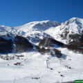 Veduta dal trilocale in vendita a Campitello Matese nel residence Le Verande